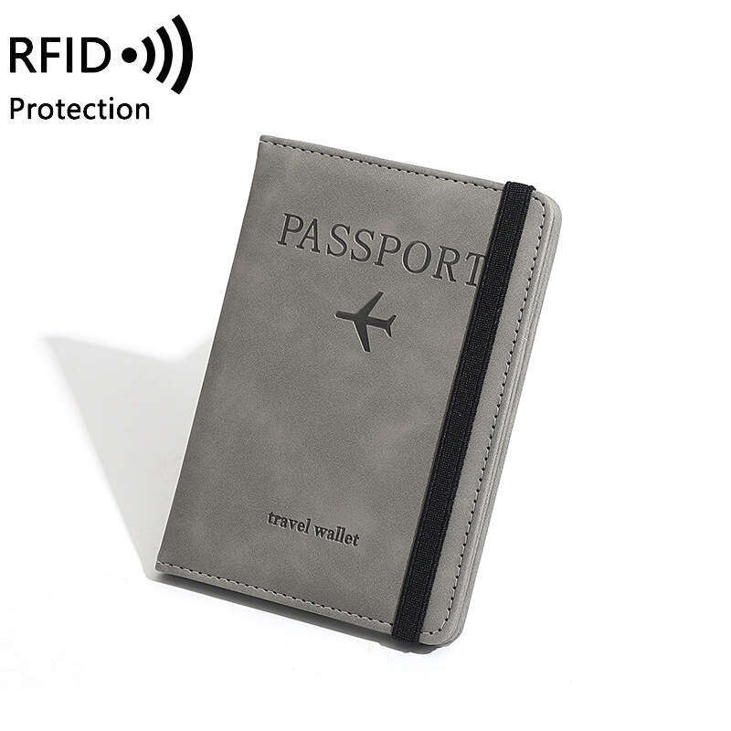 2025 New RFID Anti-Theft High-Quality Leather ID Holder for Men and Women Travel Business Multi-Function Card Wallet