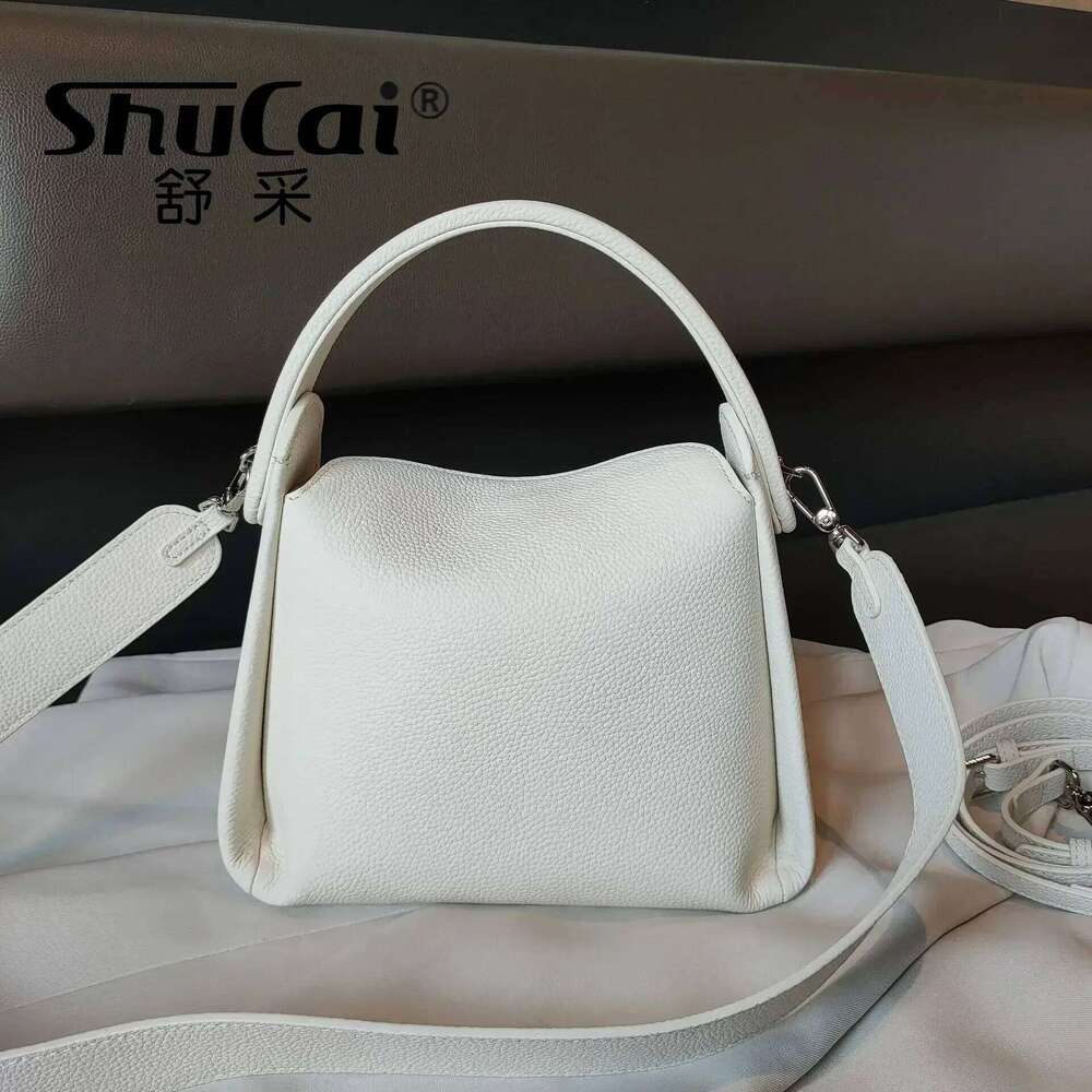 Genuine women's desiger bag large capacity unique cigarette box design Made of soft leather shoulder crossbody handbag