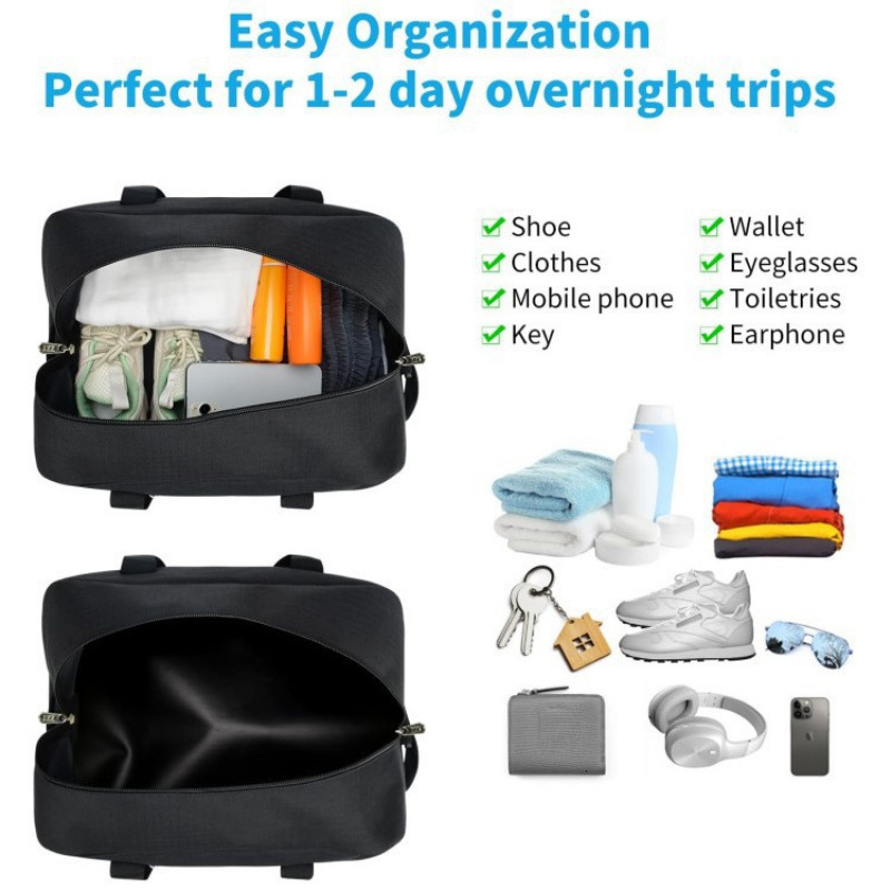 New Small Gym 14inch Lightweight Portable Mini Duffel Bag Suitable for Travel and Sports