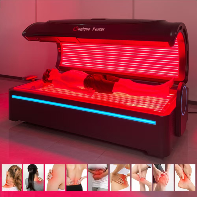 PBM Bed 660&850nm Near Infrared & Red Light Therapy Slimming High Power LED Light Therapy Lamp Anti-Aging Pain Relief