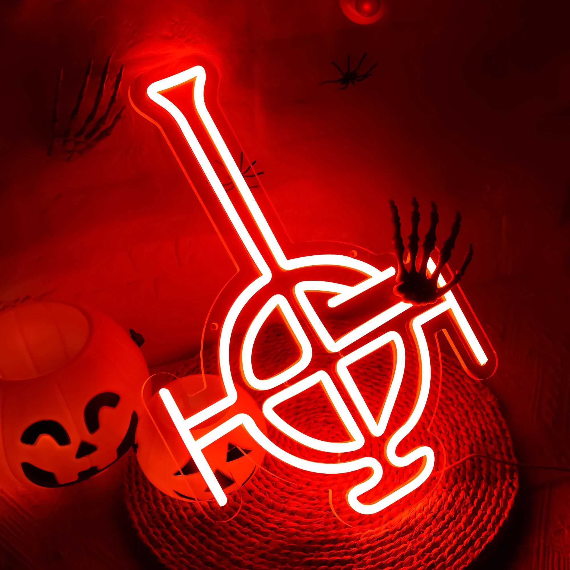 Neon Signs for Wall Decor LED Neon Light for Game Rooms Club Bar Party Man Cave Halloween GiftsXJ250602