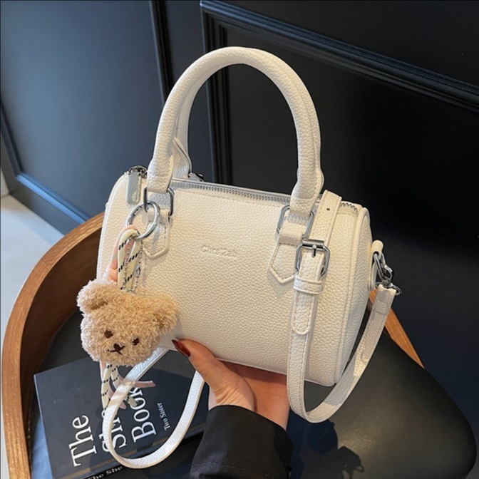 designer High-Quality Texture Handheld Boston Bag for Women 2025 New Summer Fashion Versatile Stylish Simple Shoulder Crossbody Bag