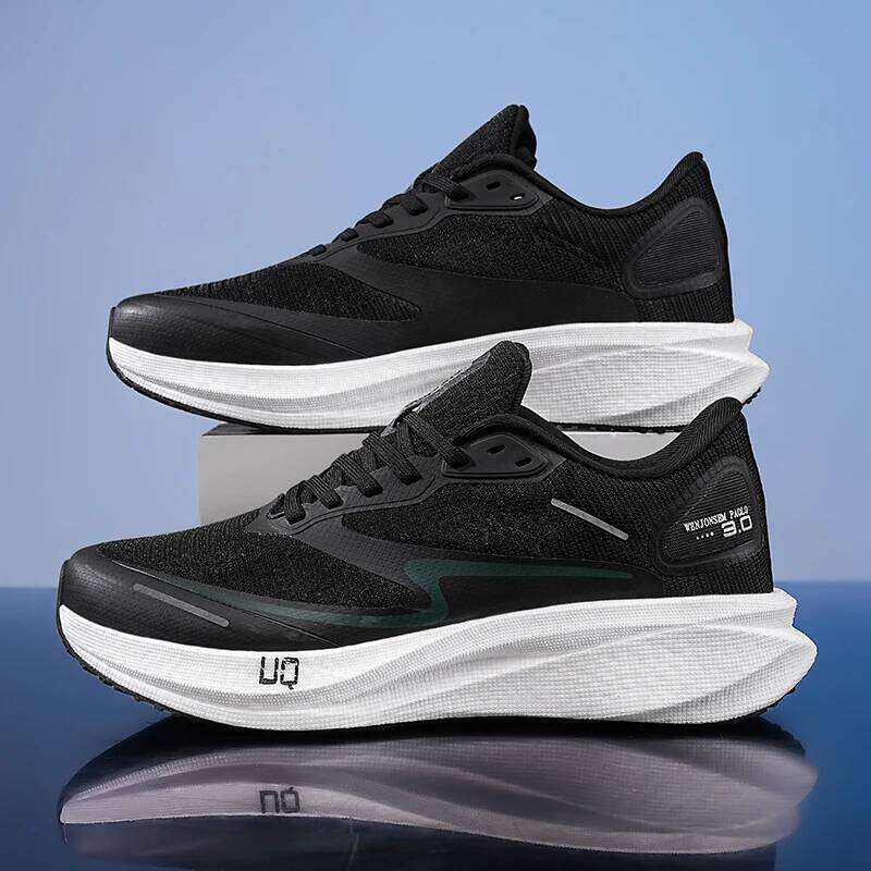 Marathon Carbon Plate Men Casual AirCushion Gym Sport Running Shoes Comfy Hiking Athletic Sneakers Footwear Male