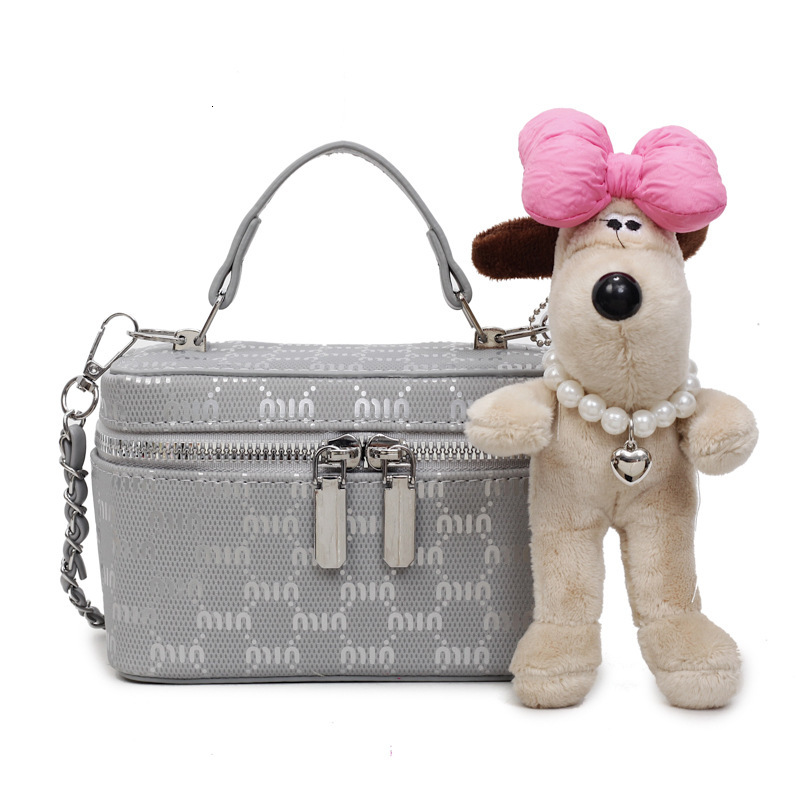 designer 2025 Summer New Trend Versatile Chain Box Bag for Women, Textured Fashion Single Shoulder Crossbody Handbag Small Square Bag