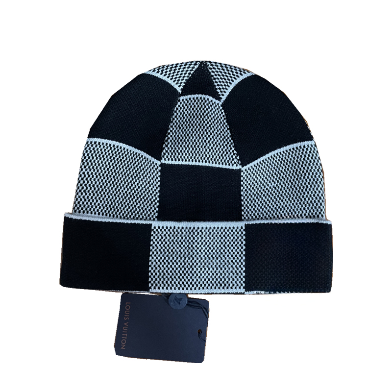 Beanie Mutze Top Fashion Designer Hats knitted hats Men's and Women's Beanie Winter hat Thermal Knit Hat Ski Bonnet High Quality Plaid Skull Hat Luxury warm Cap P227-1