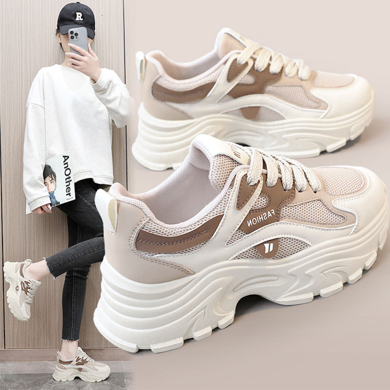 Pregnant Dad Sneakers For Women Spring Casual Shoes New Breathable Sports Comfortable Versatile Casual Shoes Ddmysaturn