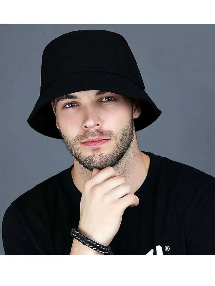 Pure Cotton Panama Hat for Men Big Size Fisherman Hat for Women Beach Oversize Sun Cap Men Plus Size Bucket Hat 56cm 58cm 60cm 62cm 64cm W250602