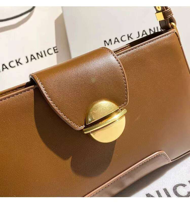 Autumn Winter High Quality Solid Color Square Women Fashion Handbag Lady Purse Shoulder Messenger Female Underarm Bag