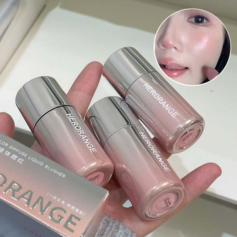 HERORANGE Liquid Blush Natural Lift And Tone Low Saturation Matte Multi-use Blush Liquid