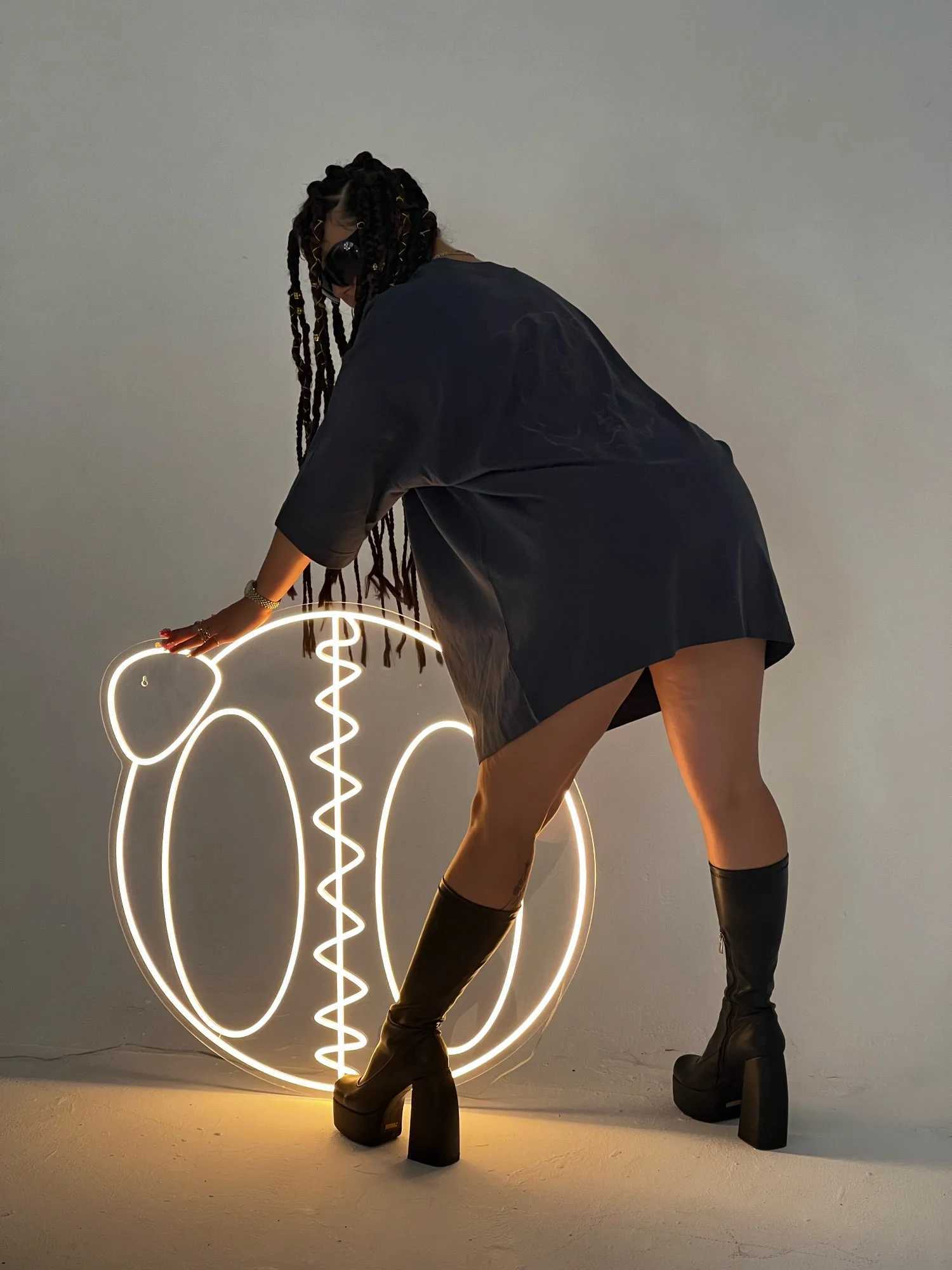 Custom Neon Sign Big Size LED Neon Light Wall Decor for Home Business Events Customizable Neon Name Signs for Room Decoration XJ250602