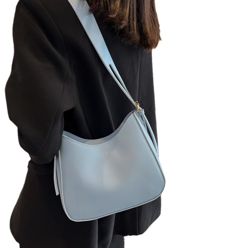High quality brand new high-quality free designer bag cross-border new texture bucket bag slanted shoulder bag fashionable and simple handbag new free