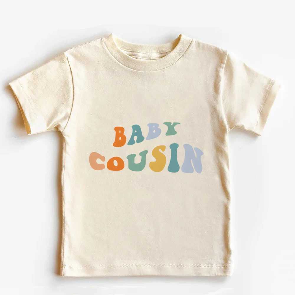 Big Biggest Littler Cousin Retro Toddler Shirt Cousin Crew Matching Shirts Summer Short Sleeve Cousin Crew T-Shirt Family Look T250603