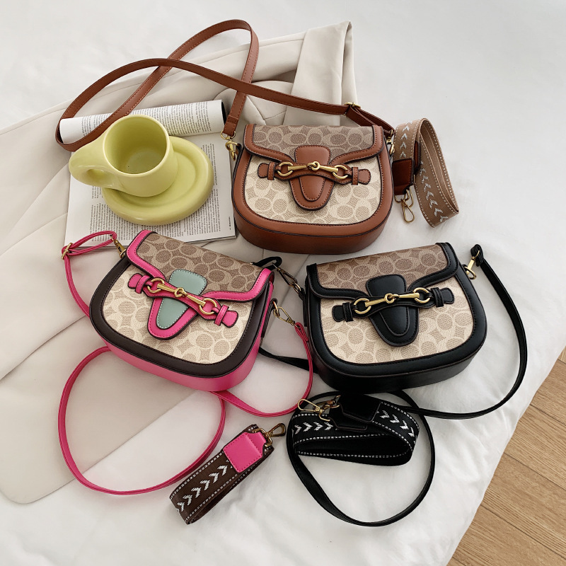 Cross-border New Trend Horsebit 1955 Series Saddle Bag Mini Underarm Bag Heart Tiger Head 2025 Designer Luxury Bag Package Bag Dionysus Bag For Women