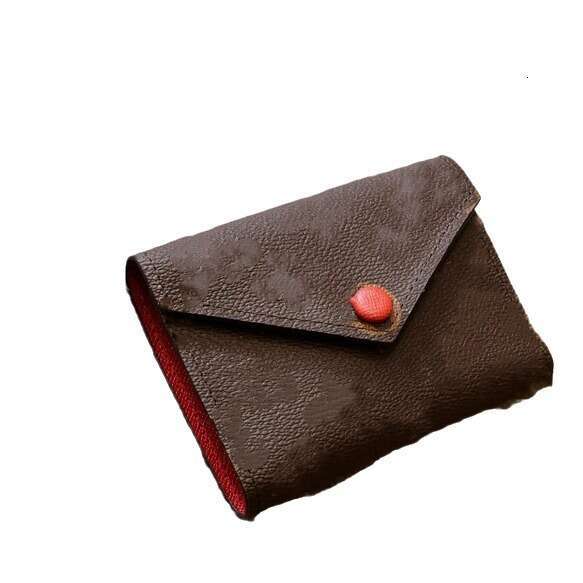 High-Quality Trendy Fashion Classic Short Printed Credit Card Holder 41938