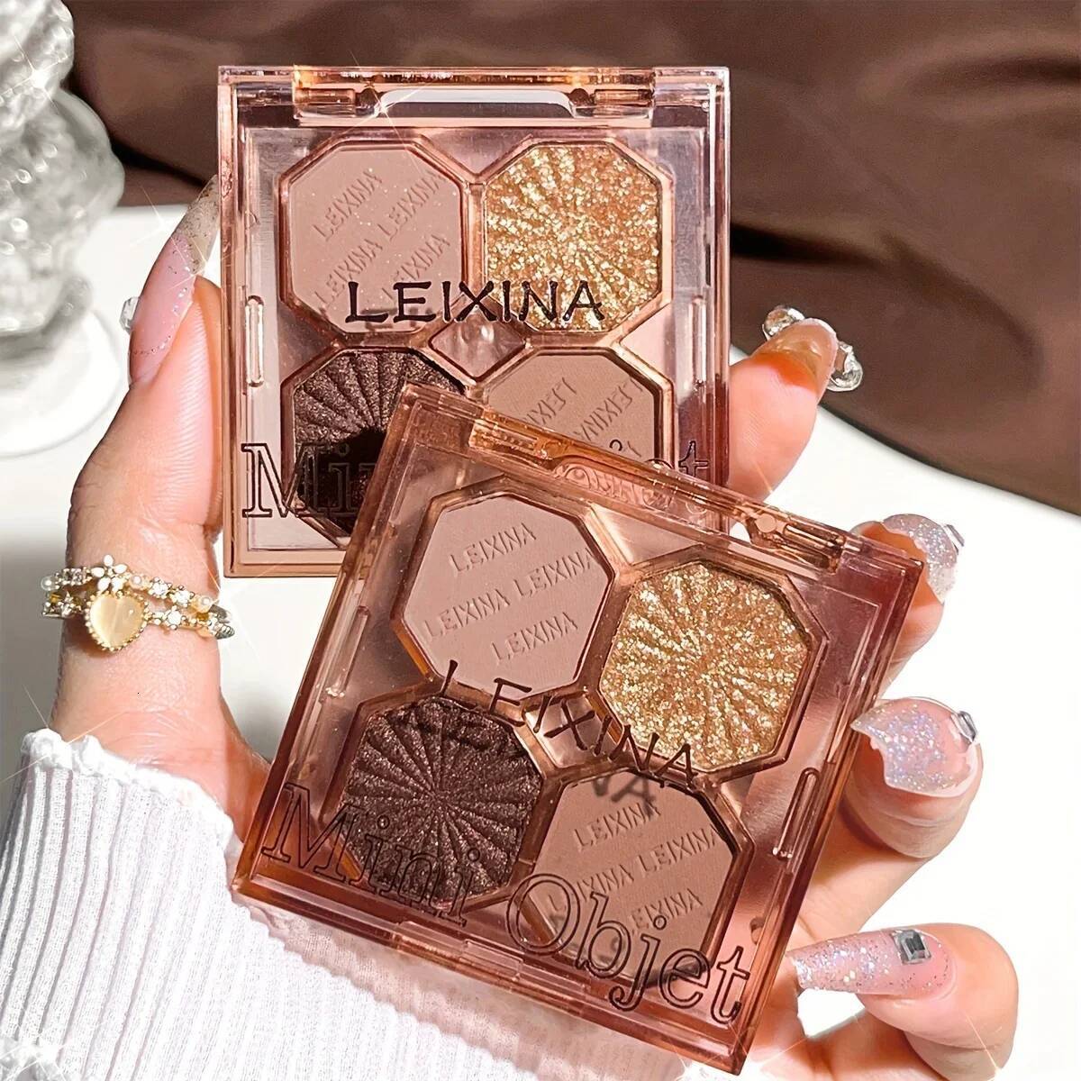 Dia Luminosity Burst Pearlescent Dimension Brightening Eyeshadow Nude Shine Natural Long-lasting