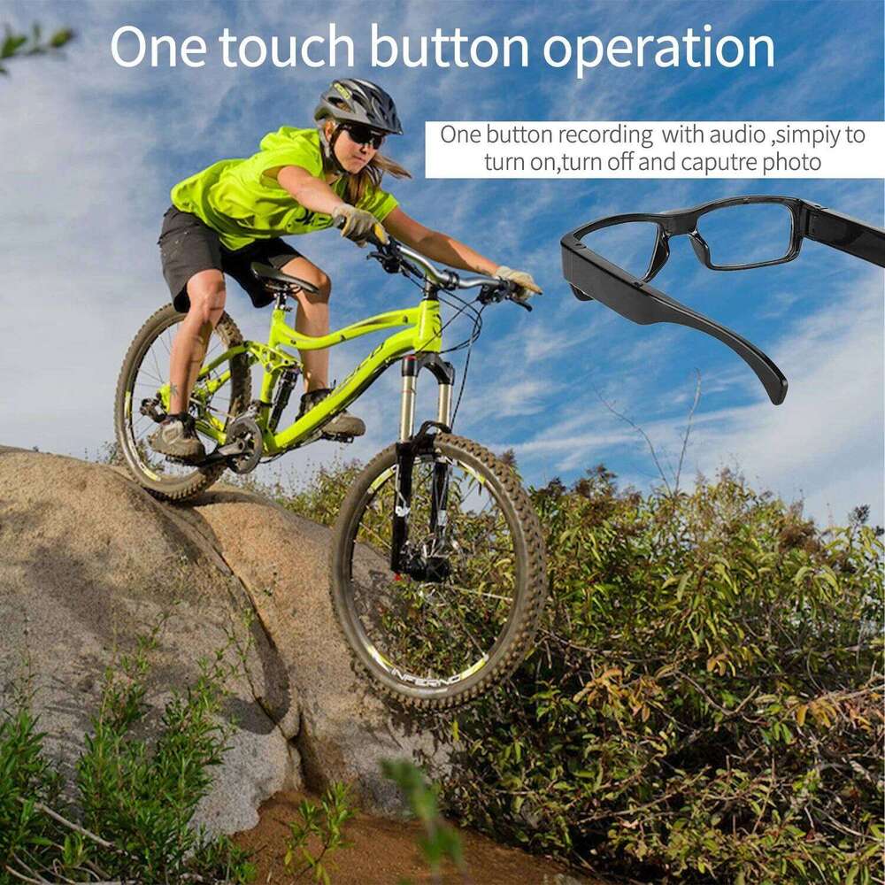 1080p Mini Shooting HD Video Recorder Driving Bike Riding Smart Glasses With Camera for Outdoor