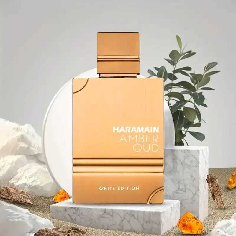 Al Haramain Amber Oud White Edition - Arabian Perfume for Women and Men Unisex - 2.0OZ/ 60ml Long-lasting Fragrance Christmas Gift M250603