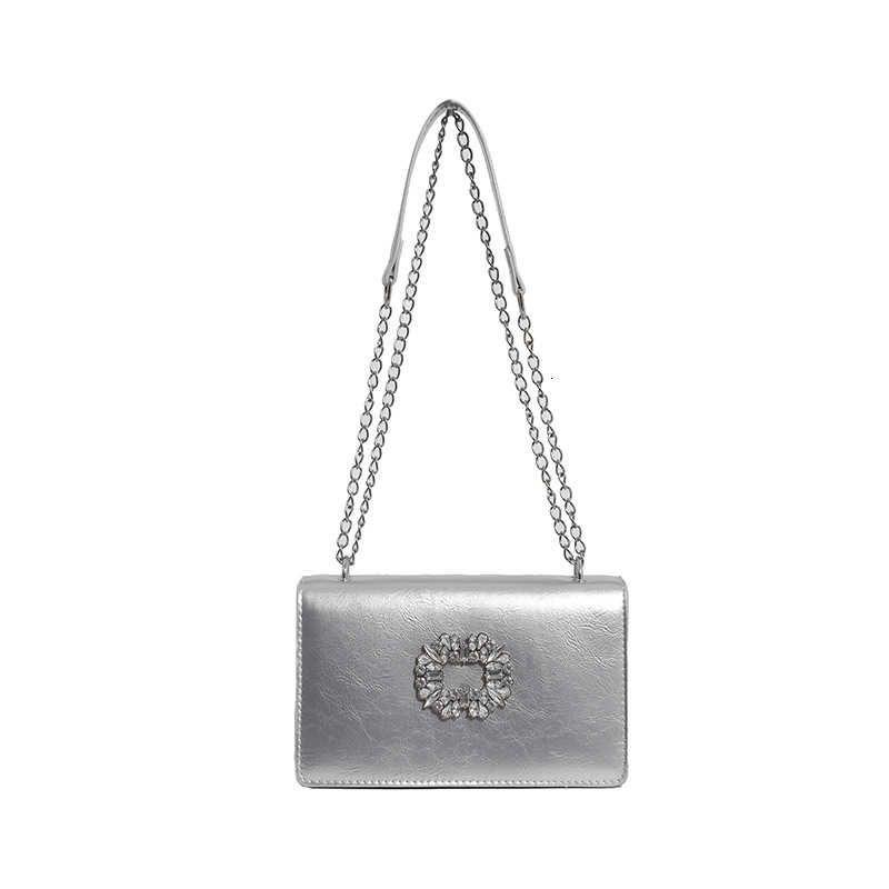 High Quality New Model Free Delivery Designer Bag Korean Version Fashionable Solid Color 2024 Leisure Commuting Chain Single Shoulder Women's Sma