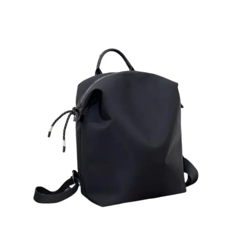 Of The Season Fashionable Minimalist Nylon Canvas Backpack Universal Double Shoulder Bag for Books Simple Versatile 250530