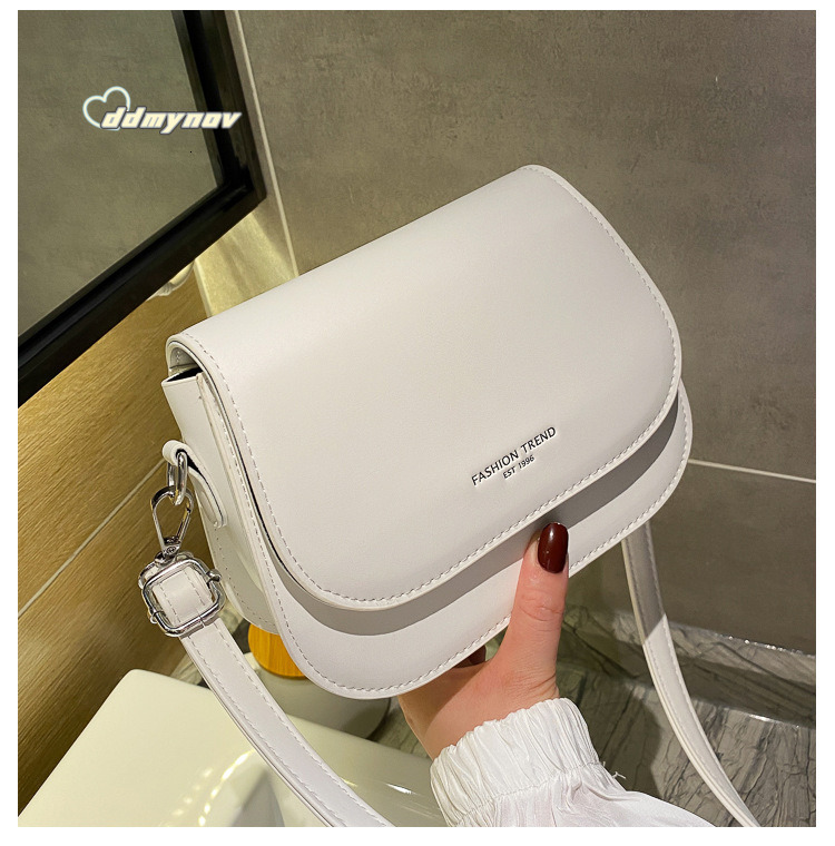 for Women 2023 Spring New Trendy Fashion Single Shoulder Crossbody Simple Small Square Bag ddmynov