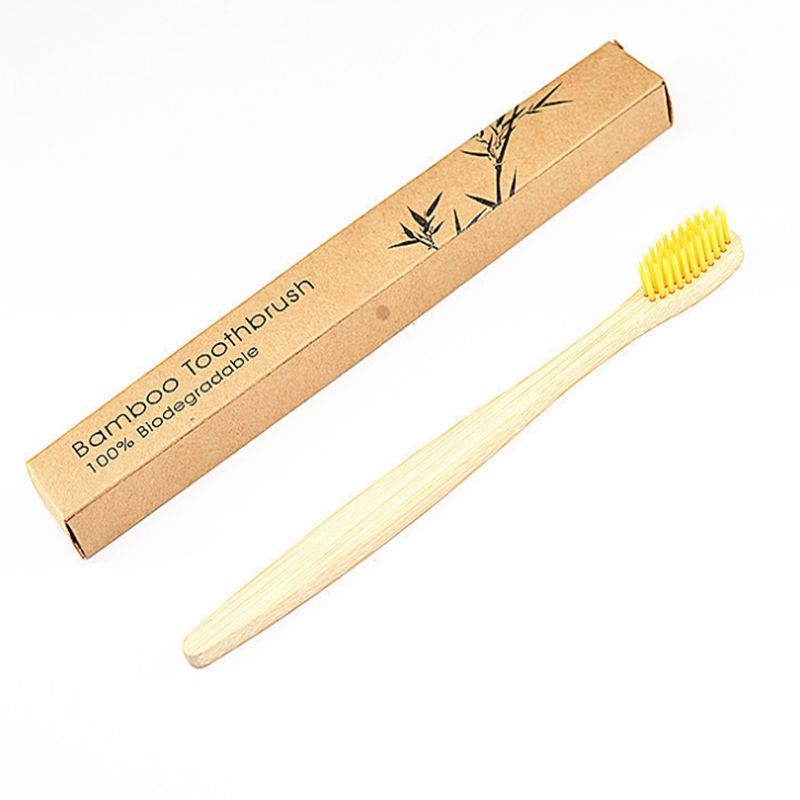 Bamboo Toothbrush Environmentally Soft Nylon Toothbrushes