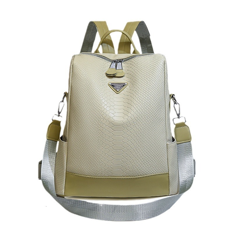 Free Shipping 2025 New Style Backpack High-end Large Capacity Leather Commuter Fashion Versatile Travel Outdoors Backpack Designer Bag Trendy Shoulder