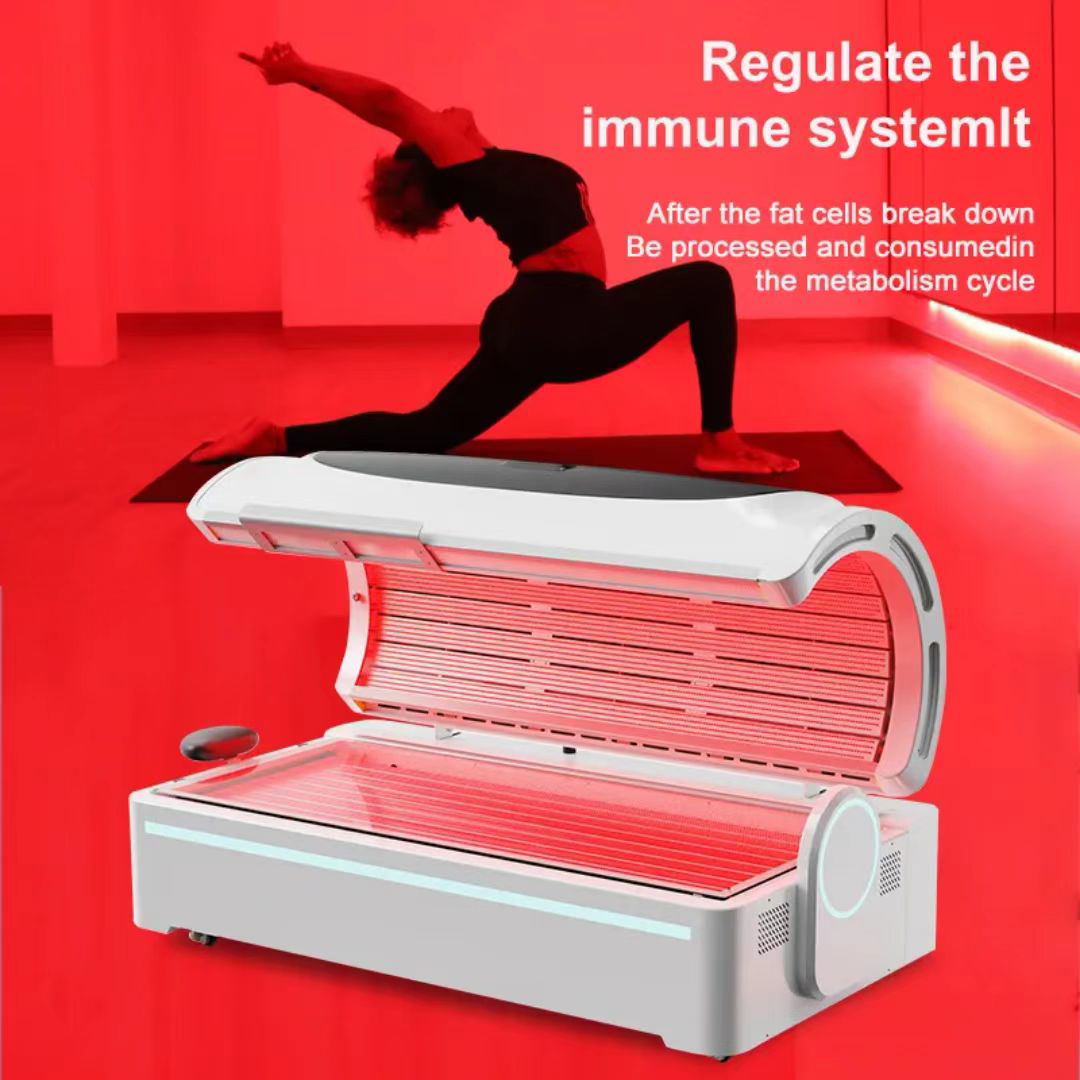 PBM Bed 660&850nm Near Infrared & Red Light Therapy Slimming High Power LED Light Therapy Lamp Anti-Aging Pain Relief