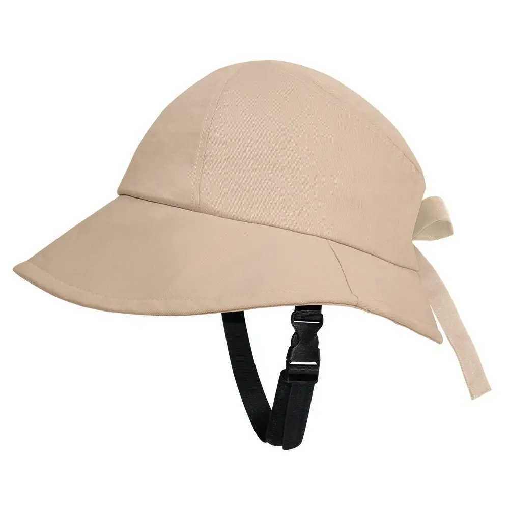 New Hot Bicycle Helmet Hat Shaped Helmet Fishing/Sun Hat Cyclist Helmet Hat Type Helmet Cap Women Wide Brim Anti-Collision Cap W250602
