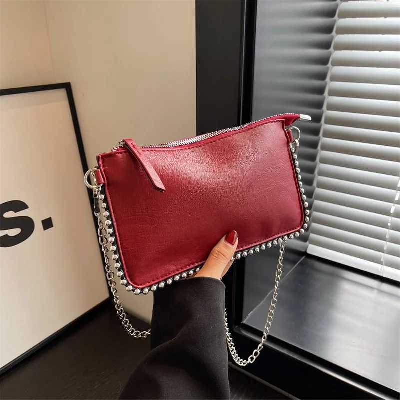 Solid color Design Crossbody Bags For Women Fashion Chain Mobile Phone Purses Fashion Shoulder Messenger Bag Sac A Main Female Y250603