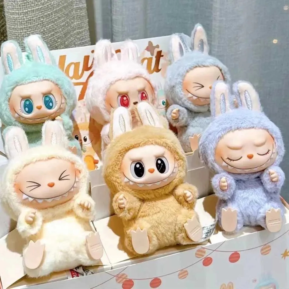 15cm Labubu Macaron The Monsters Labubu Party Vinyl Plush Blind Box Decorative Surprise Box Doll Collection Birthday GiftC250325