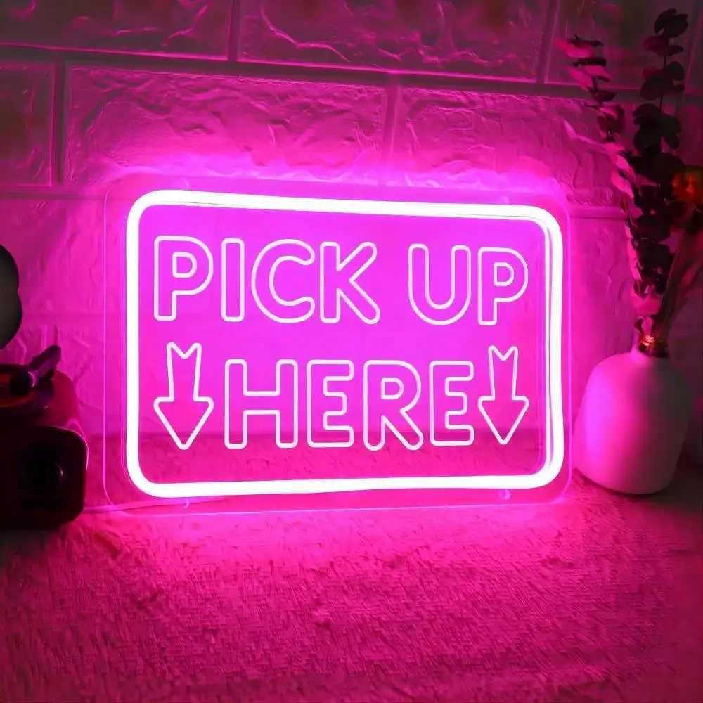 PICK UP HERE Neon Sign Engraved LED Neon Lights For Room Decoration Grinch Coffee Bar Decoration Wall Panels Support Customized XJ250602