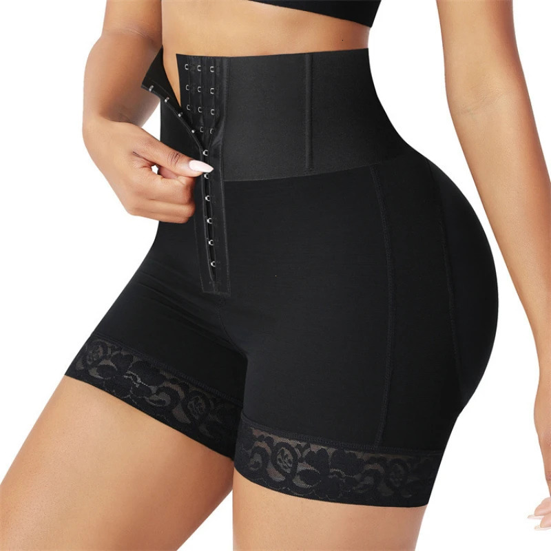 Women High Waist Body Shaper Panties Butt Lifter Slim Shapewear BBL Shorts Tummy Control Bandage Panties 250528