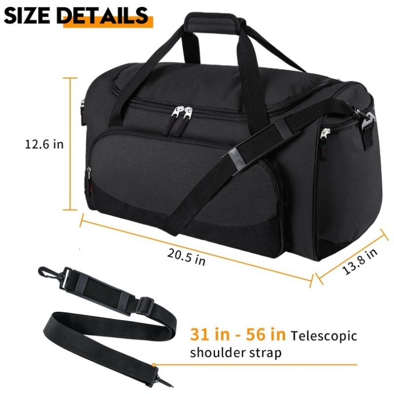 Men's Handbag Travel Trendy Brand Crossbody Large Capacity Shoulder Fashionable Gym Business Trip Bag