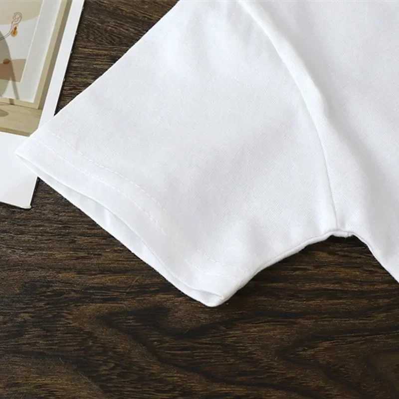 Children Cotton Short Sleeve White Red Black T-shirt Baby Girls Summer Solid Clothes Kids Boys Casual Tops Candy Colored Clothes T250603
