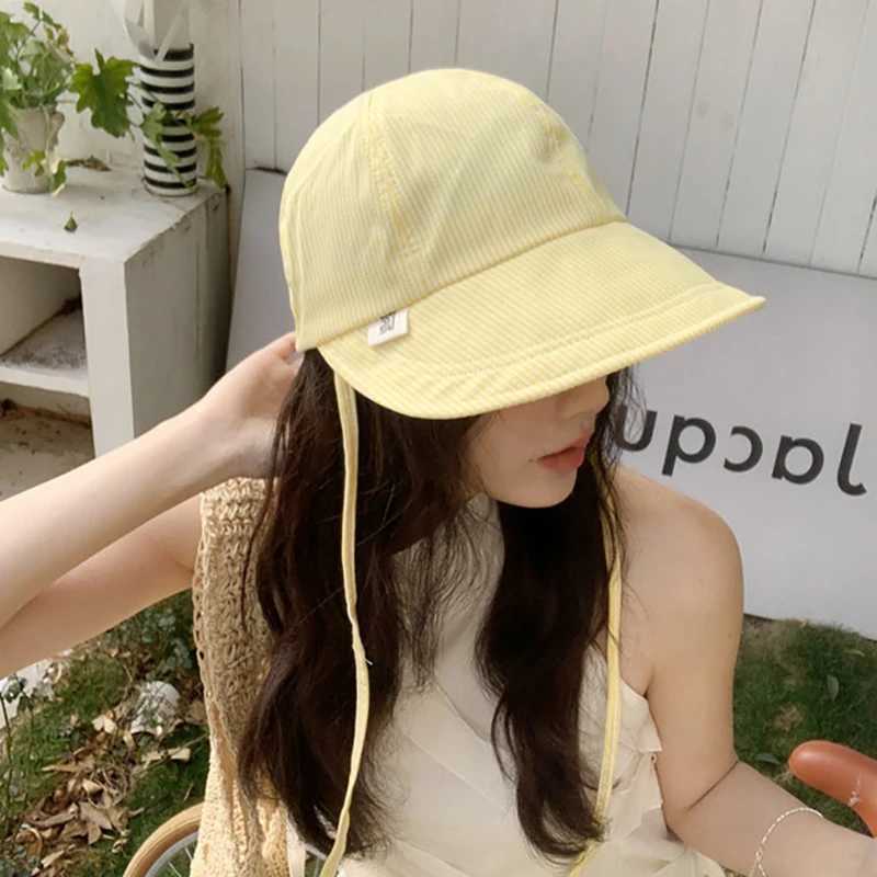 2025 Fashion Sun Hat With String for Women Girls Wide Brim Panama Hat Casual Outdoor Caps for Lady Gorros W250602