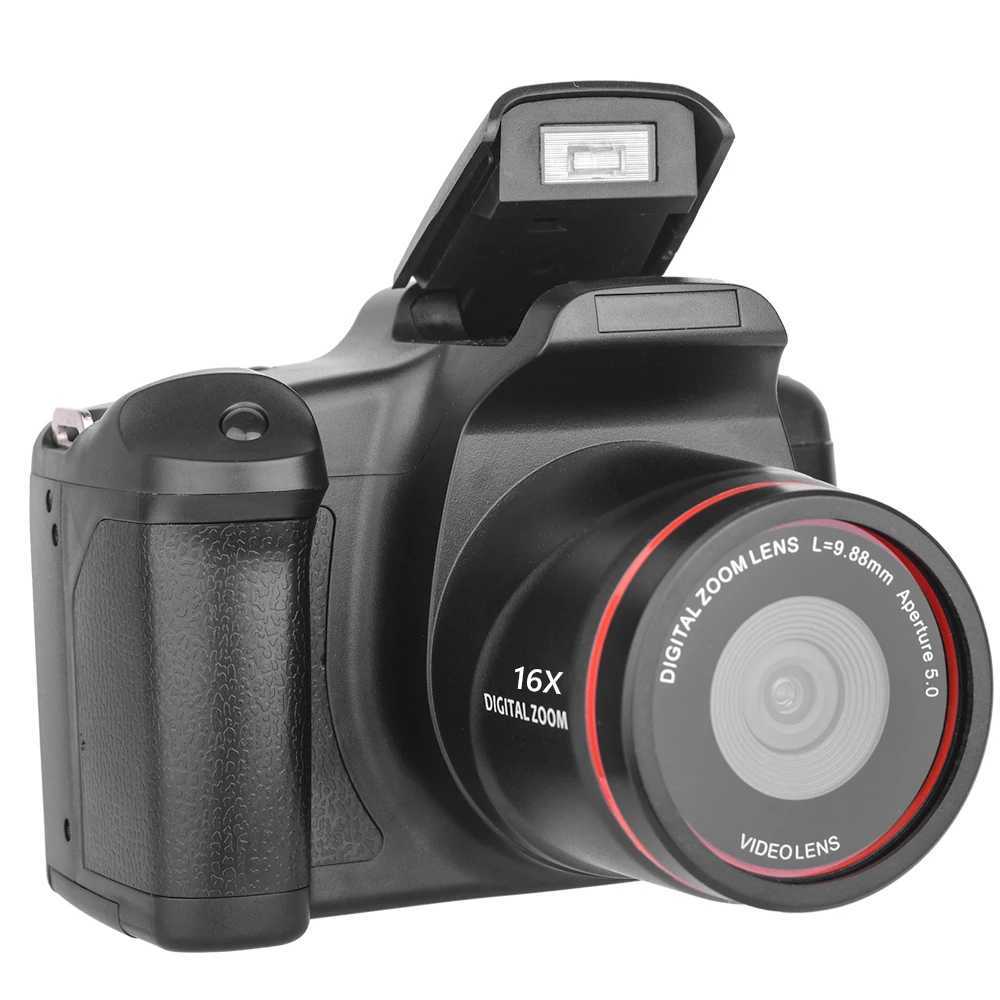 16X Zoom Digital Camera With 2.4-Inch LCD Screen Recorder Outdoor Travel Photography Artifact 1080P 16MP High Pixel DSLR Camera XJ250603