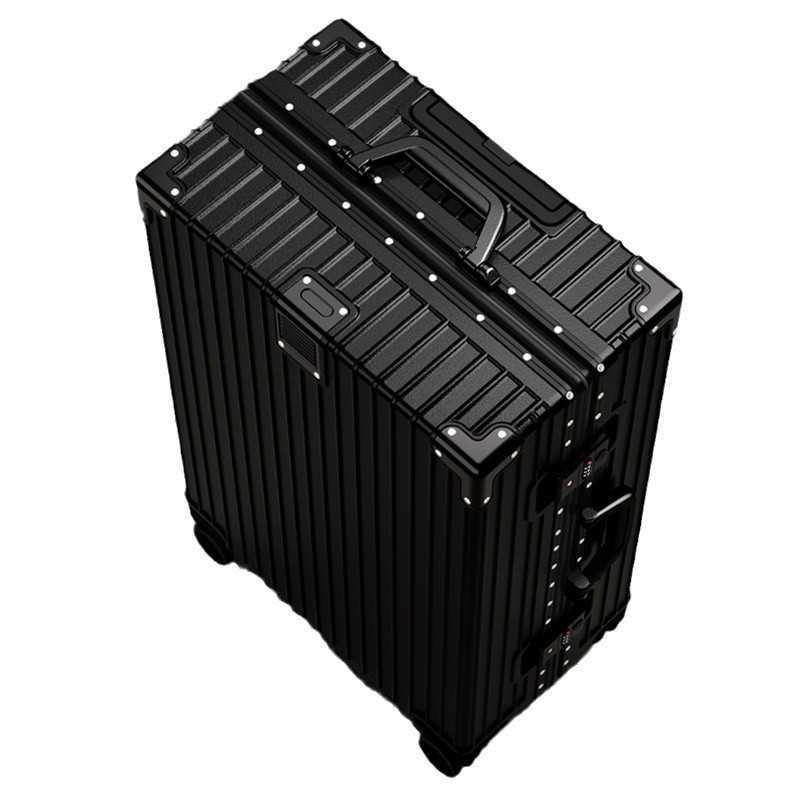 Luggage Female Student Aluminum Frame Trolley Case Male 20 Inch Password Universal Wheel Luggage Large Capacity