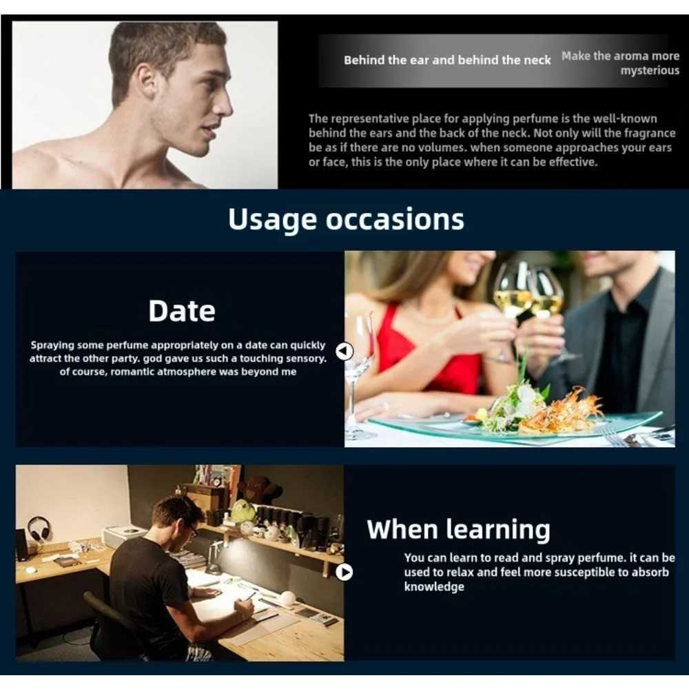 New Arrival Blue mens perfume lasting fragrance ocean fragrance cologne charm movement Z250603