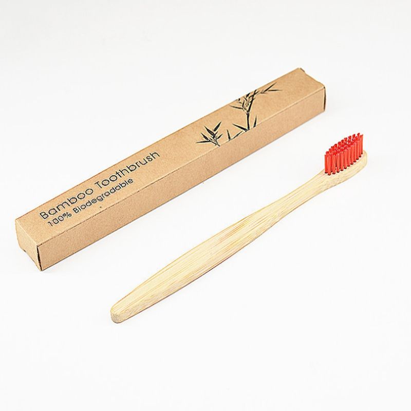 Bamboo Toothbrush Environmentally Soft Nylon Toothbrushes