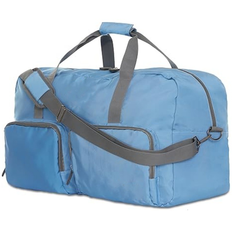 Large Capacity Travel Unisex Foldable Men's Handbag Shoulder Water-Resistant Duffel Bag