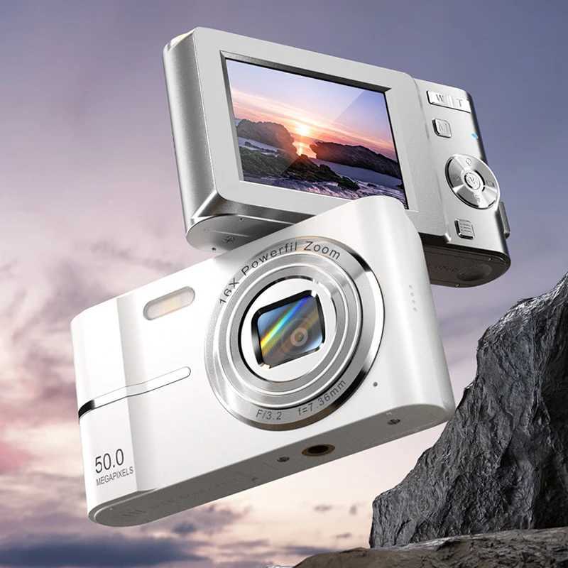 4K Digital Camera 50MP 16X Student Camera Outdoor Anti-Shake Digital Video Camera Flash Video Recorder Small Video Camera XJ250603
