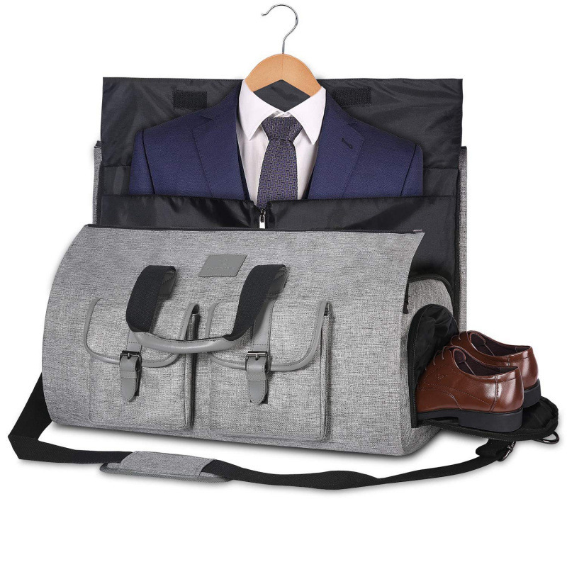 Luggage Business Suit Cover Men's Waterproof Handheld Crossbody Foldable Travel Bag