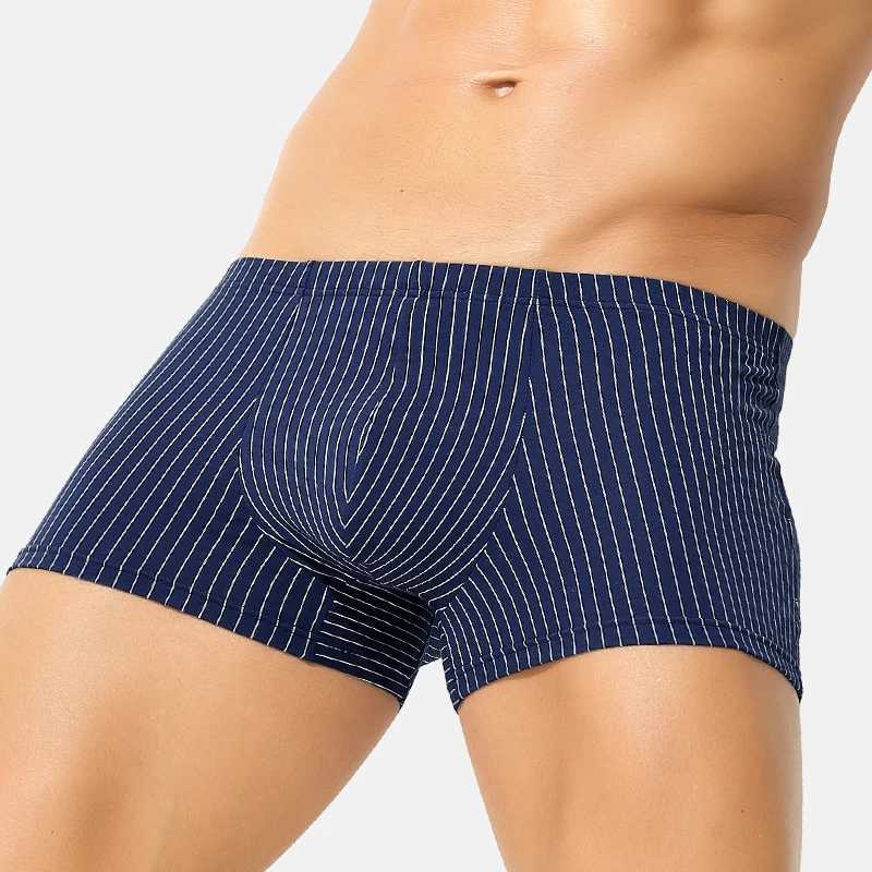 Mens Underwear Mens Antibacterial Cotton Briefs Teenagers Large Size Underwear Boys Sports Summer Thin Shorts W250603
