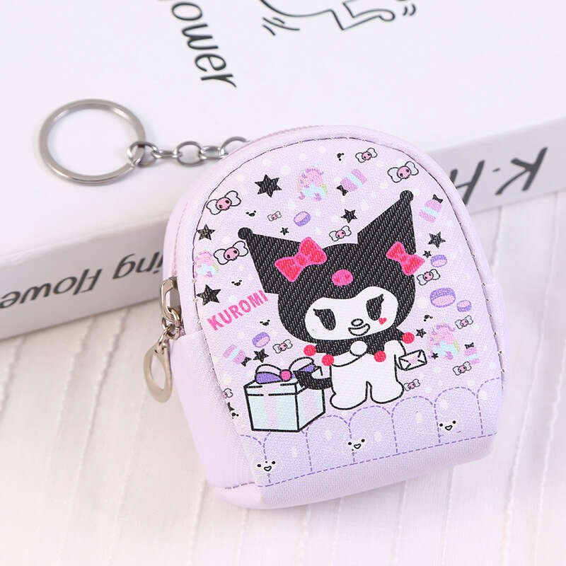 Cute Small Coin Purse Ins Style, Hangable on Backpack, Cartoon Creative Design, Mini Earphone Key Storage Bag