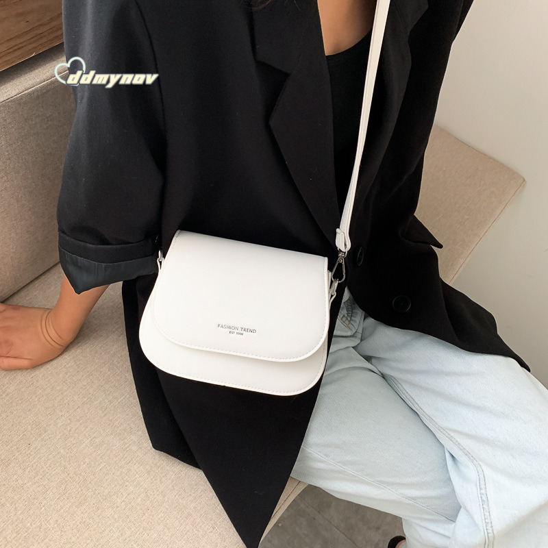 for Women 2023 Spring New Trendy Fashion Single Shoulder Crossbody Simple Small Square Bag ddmynov