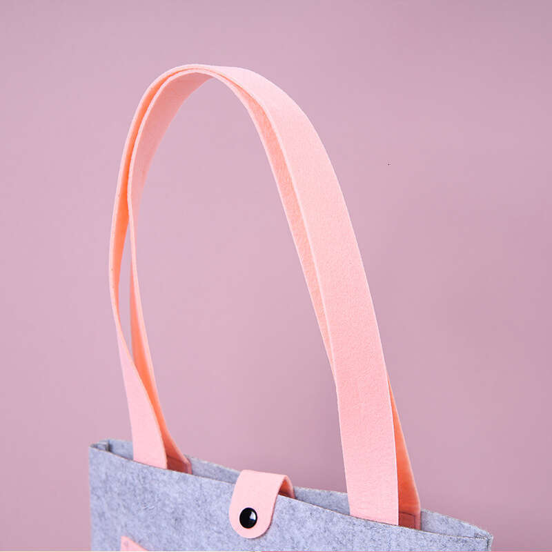 Dragon Boat Festival Zongzi 2025 New Year of the Snake Simple Felt Tote Bag for Corporate Advertising Promotion