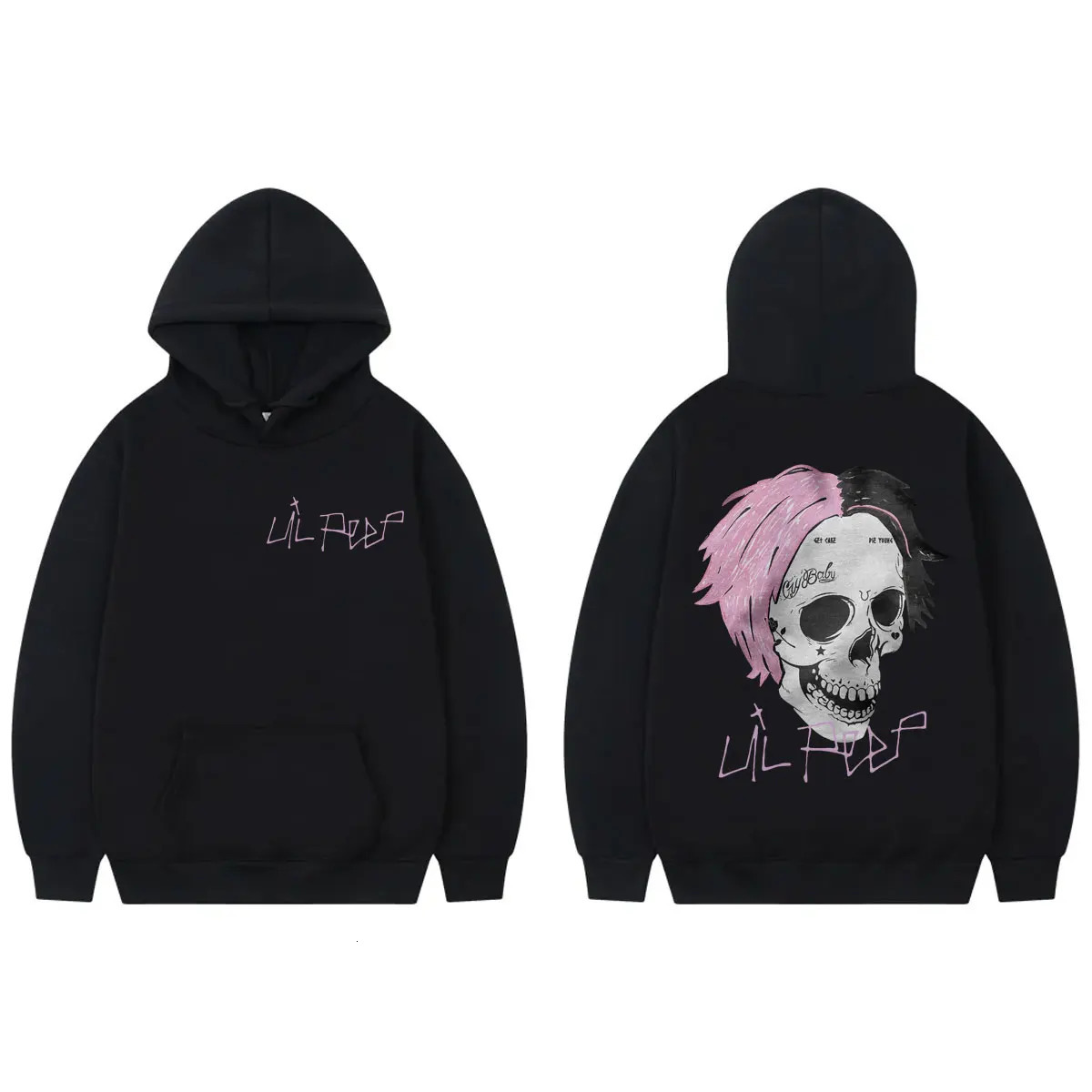 Rapper Lil Peep Cry Baby Merch Hoodie High Quality Fashion Oversized Pullovers Men Women Casual Long Sleeve Hooded Sweatshirts 250603