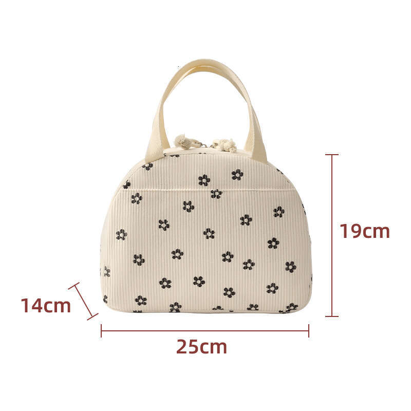 Beilian Portable Large Capacity Handheld Box for Work and Students Insulated Lunch Bag