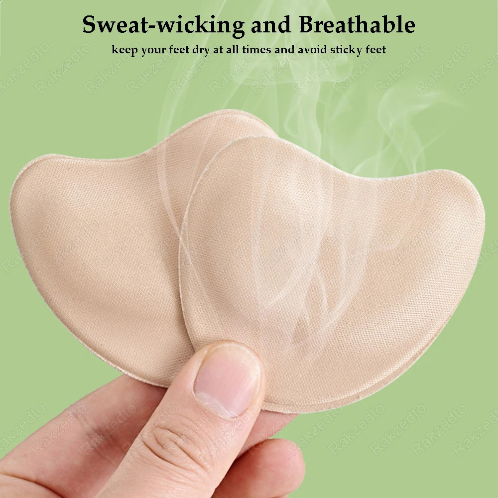 8pcs Forefoot Pads Woman Sandals High Heels Pain Relief Insoles Non-Slip Shoe Pads for Too Reduce Size Filler Toe Pads 250528