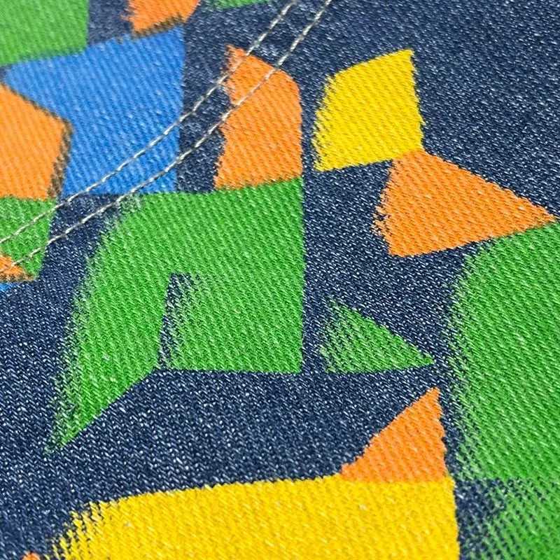 Mens Denim Shorts Hip Hop Selvedge Graphic Short Jeans Pants for Men Multi Color Trend 2024 Xxxl Cowboy XL Cut Original Designer T250603